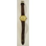 A 9ct gold Rolex Tudor gentleman's wristwatch, 17 jewel movement marked Tudor,