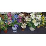 Artificial Flowers - a large variety of fox gloves, wind rush, lilies,