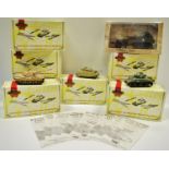 Matchbox Collectibles Greatest Tank Series including DYM37583 T34/76, 37579 Sherman Tank M4A3,