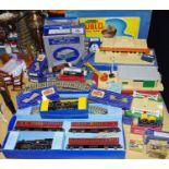 Hornby Dublo - an EDP13 2-6-4 Tank Passenger Train Set,