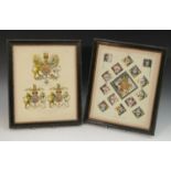 Heraldry - Joseph Mutlow, a pair, Heraldy, Princes of the Blood Royal and Funeral Achievements,