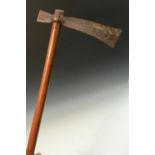 Tribal Art - an African axe, 18.