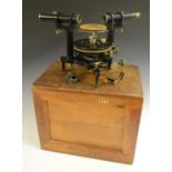 A spectrometer, by Phillip Harris Ltd, Birmingham, rack and pinion focus, adjustable aperture,