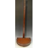 The Gentleman's Club - a late Victorian/Edwardian mahogany mechanical floor standing cigar butt