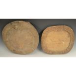 Tribal Art - a Yoruba opon ifa divination tray,