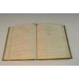 An early 19th century lady's manuscript pharmacopoeia/mathematics book,