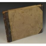 A mid-Victorian lady's perspective and artistic composition book, entitled: III Course of Drawing,