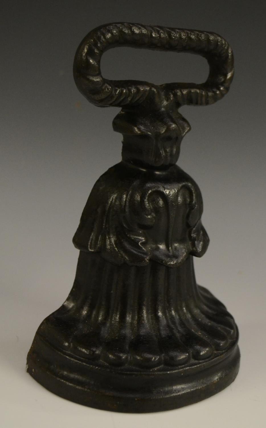 A Victorian cast iron door stop, by Archibald Kenrick & Sons of West Bromwich,