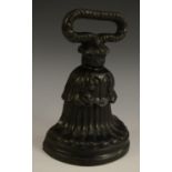 A Victorian cast iron door stop, by Archibald Kenrick & Sons of West Bromwich,