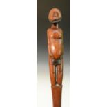 Tribal Art - a Tsonga staff,