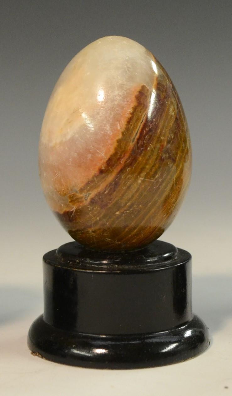 Geology - a collection of polished cabinet specimens, comprising egg shaped samples of fluorspar, - Image 8 of 9