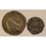 Coins, GB, Tudor: Elizabeth I, Third Issue, 1561-77, 1562 hammered silver sixpence,