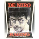 Film - [Raging Bull, Directed by Martin Scorsese], a promotional poster,