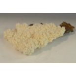 Natural History - Geology/World War One - a large white aragonite crystal specimen,