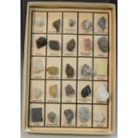 Geology - an American didactic set of sample specimens, by the American Museum Supply Co, New York,