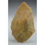 Antiquities - Stone Age, a French flint hand axe (Acheulean, Homo heidelbergensis), 9.
