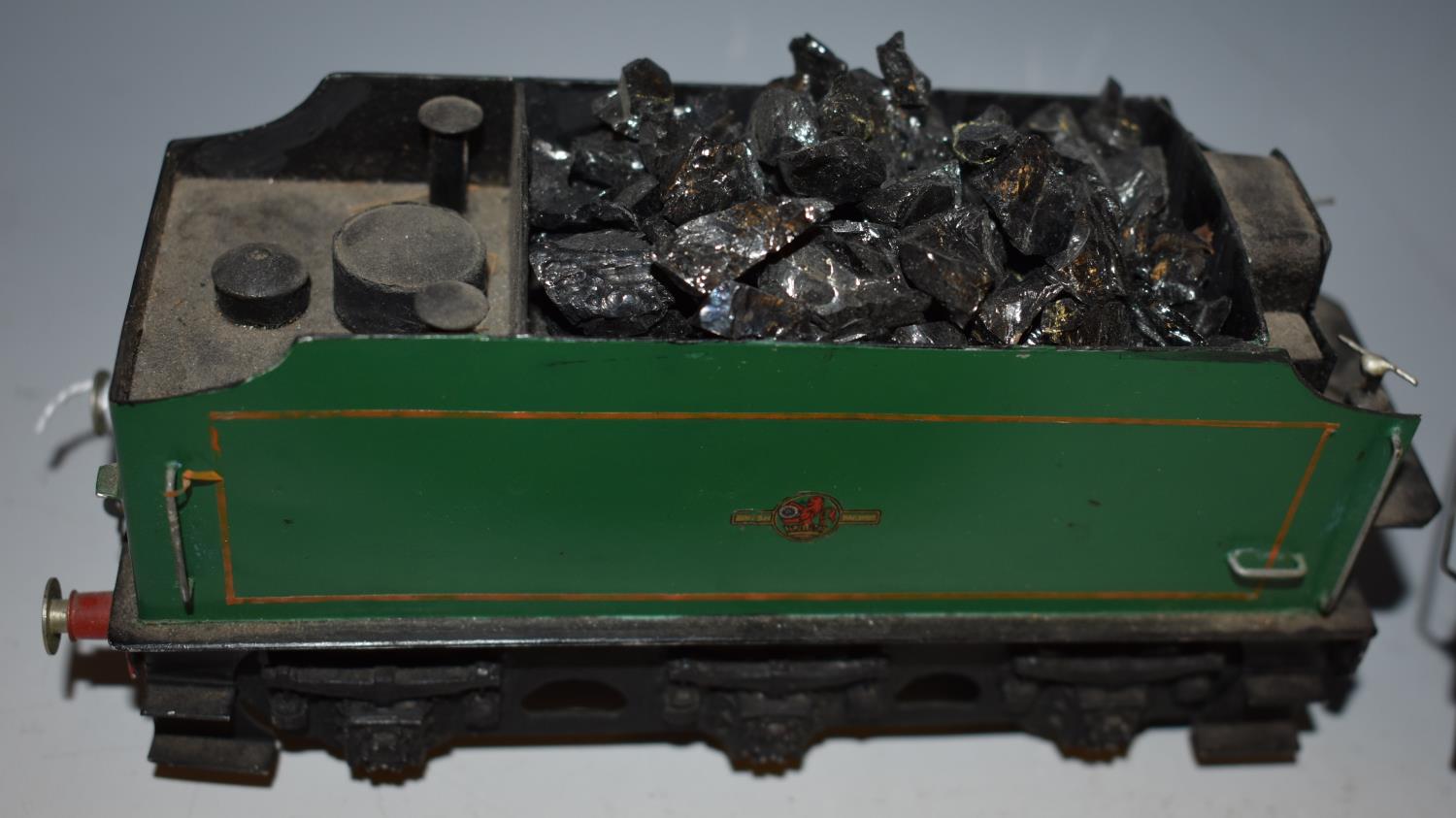 A Bowman O Gauge live steam 4-4-0 locomotive and tender, no. - Image 2 of 5