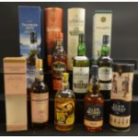 Whisky - Laphroaig Islay Single Malt Scotch Whisky, Quarter Cask, 48%, 70cl, labels good,