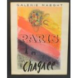 Marc Chagall (1887-1985), a poster for the 1955 exhibition at Galerie Maeght, Paris, [Paris: 1955],