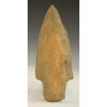 Antiquities - Stone Age, a rare North American "Genesee" flint point, 9.