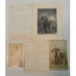 Photography - Cycling and Early Bicycles - a Victorian photograph carte de visite,