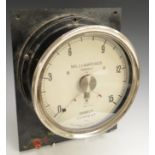 A large industrial display meter, by The Record Electrical Co Ltd, Manchester,