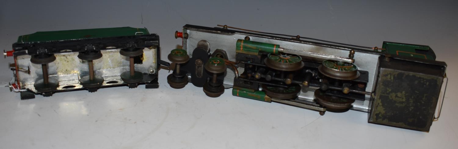 A Bowman O Gauge live steam 4-4-0 locomotive and tender, no. - Image 5 of 5