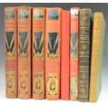 Verne (Jules): Hetzel's Editions, Voyages Extraordinaires, five volumes,