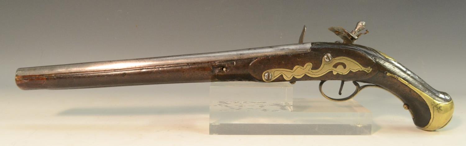 An Indo-Persian flintlock pistol, 37. - Image 2 of 4