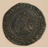 Coin, GB, Tudor, Elizabeth I, Fourth Issue, 1561-77, 1572 hammered silver sixpence,