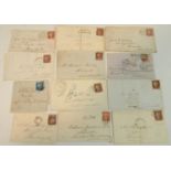 Postal History - Queen Victoria postal history 1841-1867,