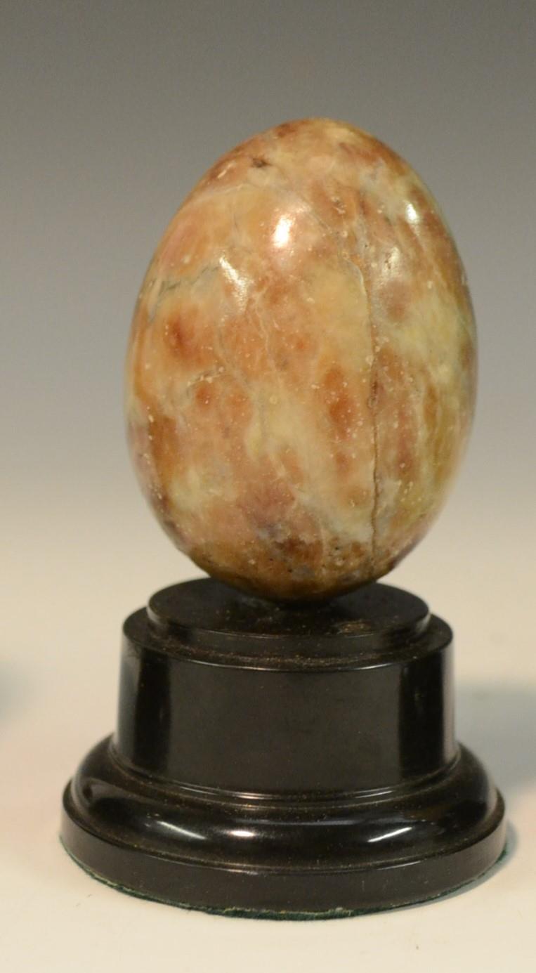 Geology - a collection of polished cabinet specimens, comprising egg shaped samples of fluorspar, - Image 5 of 9
