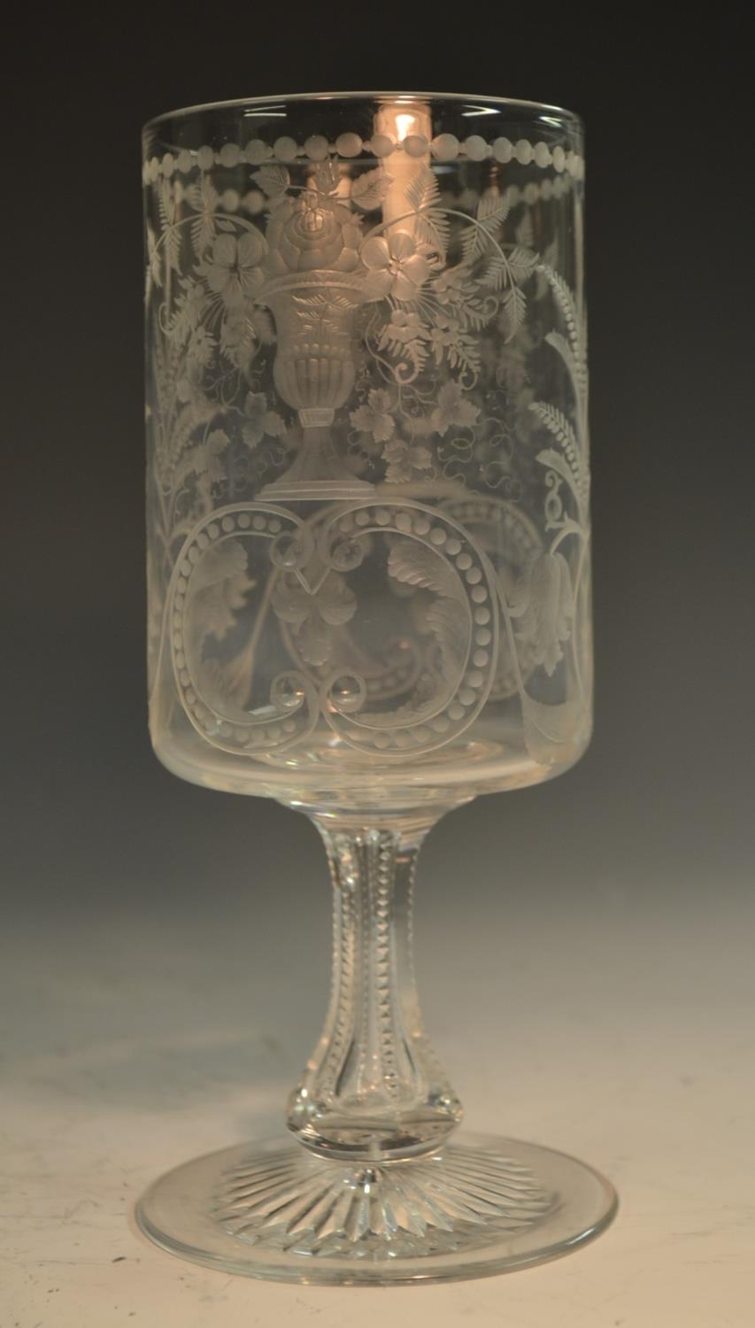 A 19th century Continental glass, probably German,