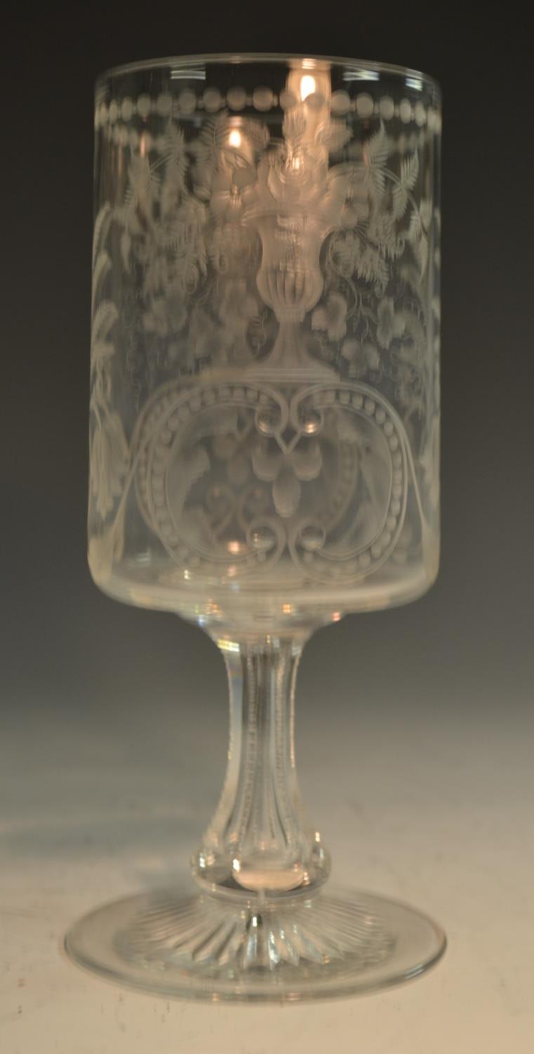 A 19th century Continental glass, probably German, - Image 4 of 4