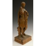 A 19th century oak carving, of Diana, after the Antique and in the Grand Tour taste,