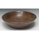 A 19th century turned sycamore bowl,