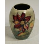 A Moorcroft ovoid vase, 10.