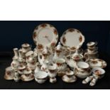 Ceramics - a quantity of Royal Albert Old Country Roses tableware