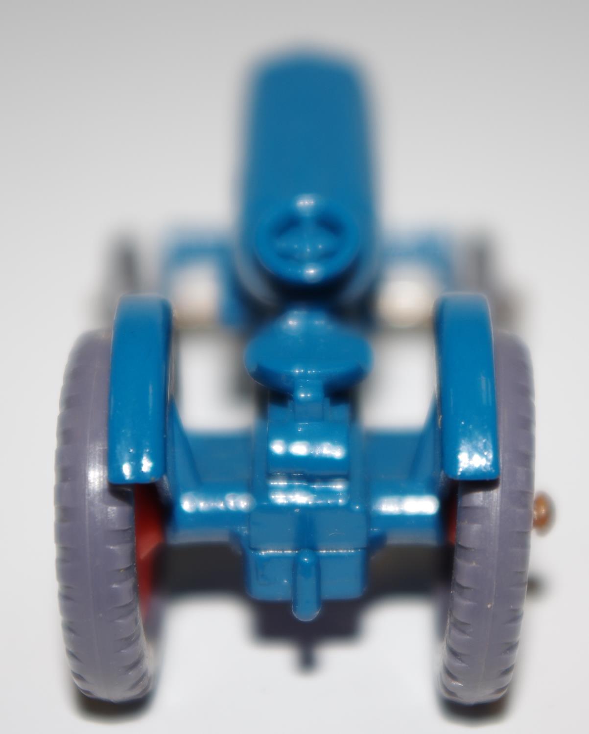 Matchbox Regular Wheels 72a Fordson Major Tractor - Stannard Code 1, blue body, silver trim, - Image 3 of 7