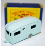 Matchbox Regular Wheels 23b Berkeley Cavalier Caravan - pale blue body,