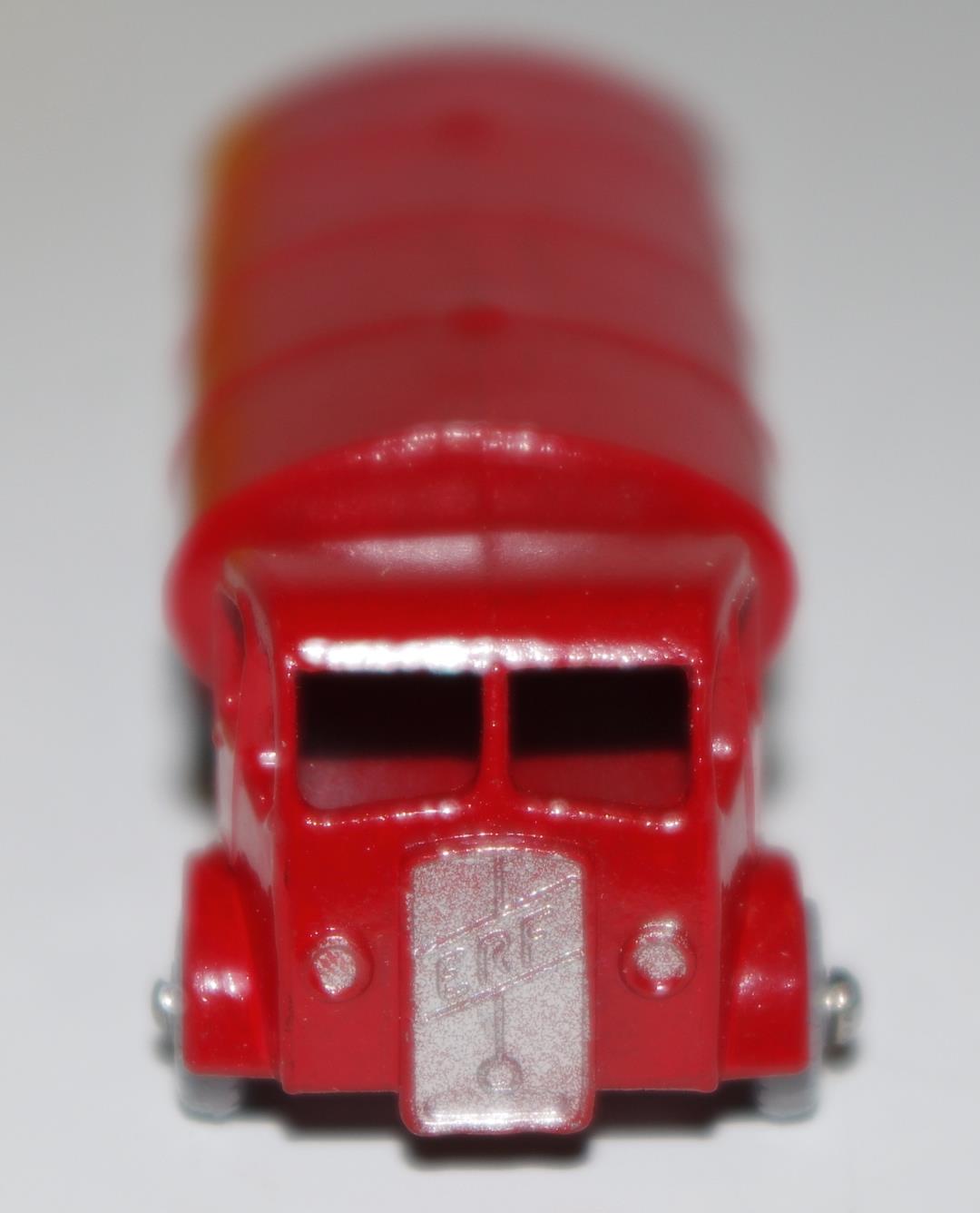 Matchbox Regular Wheels 11b ERF Tanker "Esso" - Stannard Code 10 - red body with mask sprayed - Image 5 of 7