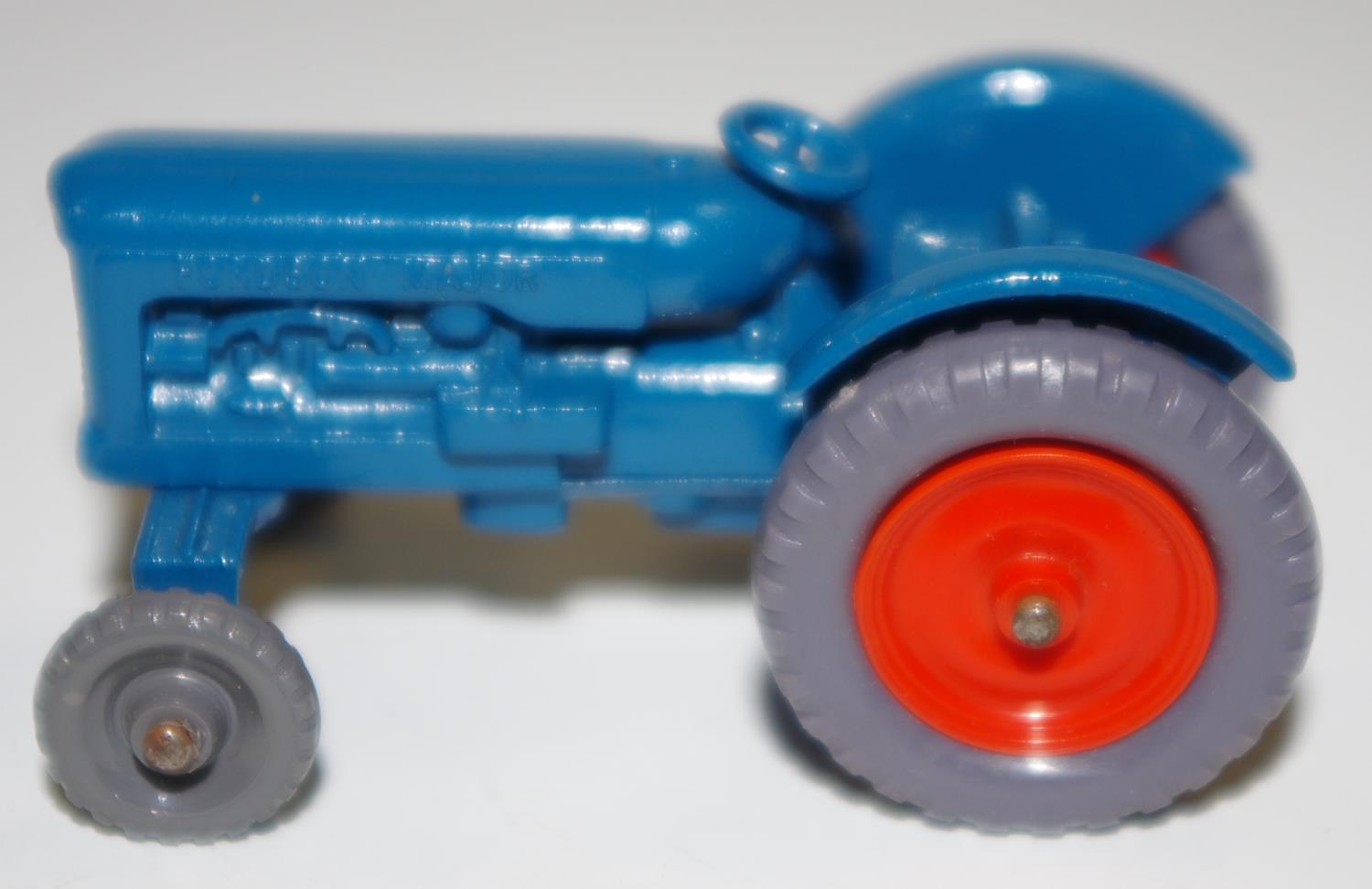Matchbox Regular Wheels 72a Fordson Major Tractor - Stannard Code 1, blue body, silver trim, - Image 2 of 7