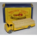Matchbox Regular Wheels 51a Albion Chieftain Cement Truck "Portland Cement" - yellow,