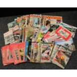 Automobilia - motorcycle brochures, Honda Goldwing etc; motorcycle racing magazines,