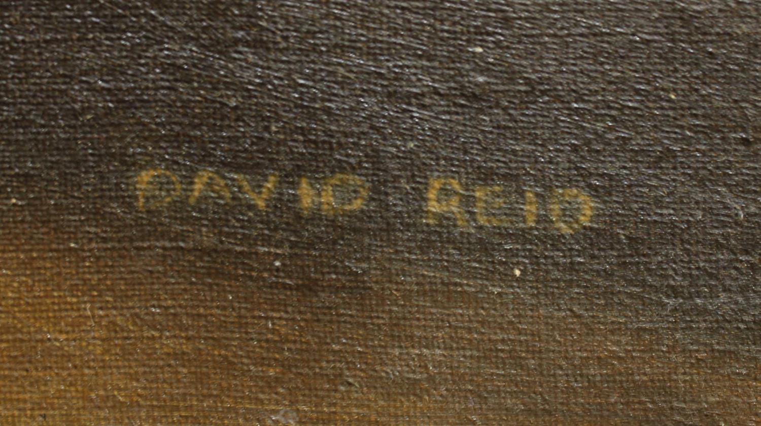 David Reid (mid-20th century) Towards Friarton Bridge signed, oil on canvas, 43cm x 63cm; others, - Bild 3 aus 11