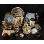 Ceramics and Glass - Royal Doulton; breweriana advertising jugs; Babycham glasses;