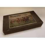A Minoru horse racing game, The Double Event, by John Jacques & Son London,