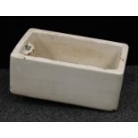 A stoneware Belfast sink,