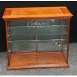 Advertising - an early 20th century Cadbury's chocolate counter top display cabinet,