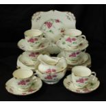 A Tuscan China Art Deco tea set,